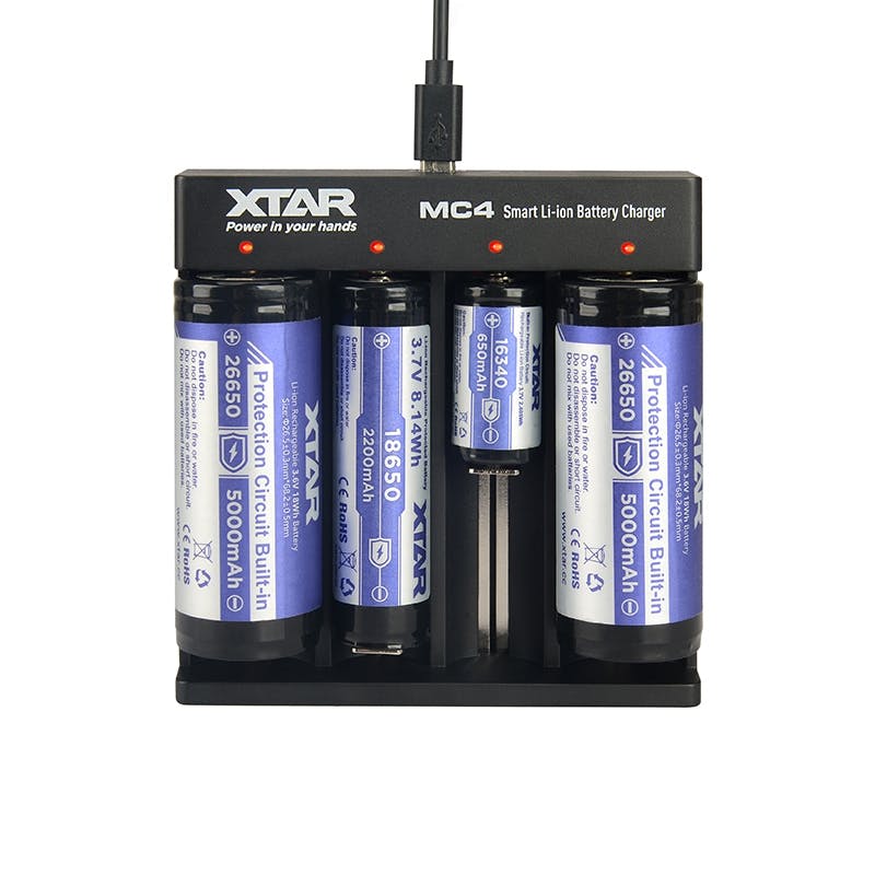 Abverkauf XTAR ANT MC1 Plus 1-Schacht USB-Ladegerät 16340 18650 bis 26650